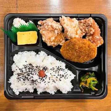 唐揚げメンチカツ弁当
