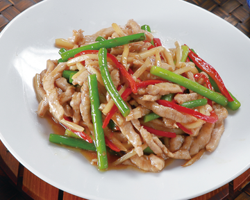 青椒肉絲(チンジャオロースー) Sliced Meat ＆ Bell Pepper Stir-Fry
