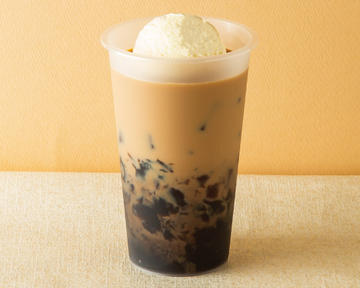 コーヒーゼリー＆コーヒーミルクフロート