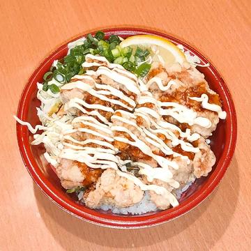 テリマヨ唐揚げ丼