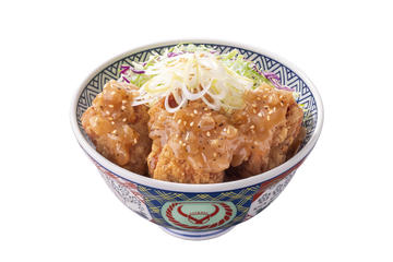 ねぎ塩から揚げ丼