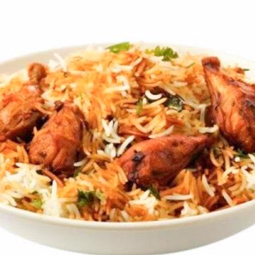 豪快炭焼きチキンビリヤニ Tandoori Chicken Briyani