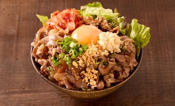 にんにくマシマシの牛カルビスタミナ丼 Garlic Beef Kalbi Stamina Bowl