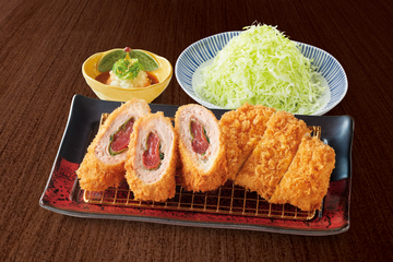 梅しそ巻とチキン弁当