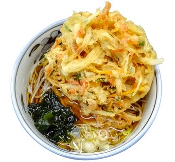 かき揚げ天そば