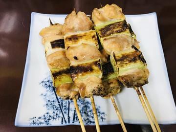 焼き鳥 ねぎま 塩味 18cm大串 1本