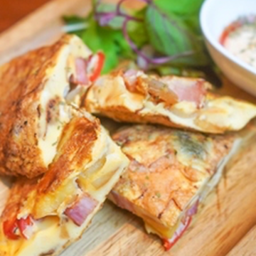 チーズポテトパンケーキ Cheese Potato Pancake