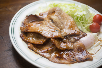 豚生姜焼き定食