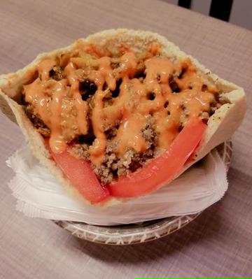 ビーフケバブサンドBeef kebab sand