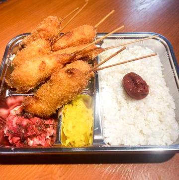 串かつ5本盛り弁当