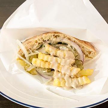 サビーフ ピタサンド Sabich with Pita bread