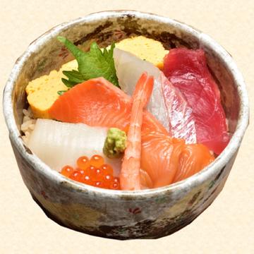 海鮮ネタ「7種」丼