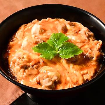 比内地鶏の親子丼 Hinai Chicken and Egg Rice Bowl