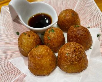 カリカリ揚げたこ焼き6個