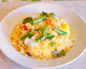 野菜ビリヤニ/Vegetable Biryani
