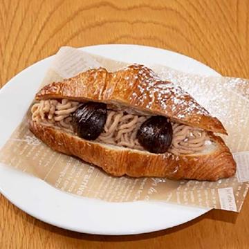 [単品]モンブランクリームのクロワッサンサンド
