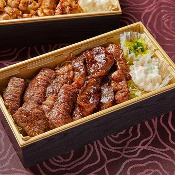 《オイル2種》牛肩ロースステーキのオイル焼