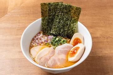 (特製)真鯛と蛤の白湯そば