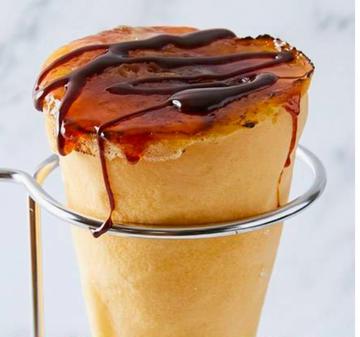バニラチョコアイスクレープブリュレ Vanilla ＆ Choco Ice Cream Crepe Brulee