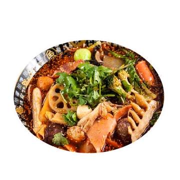 野菜入りマーラータン(麻辣)