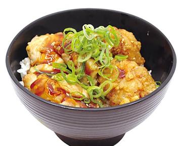 からあげ&照焼きチキン丼 Fried Chicken & Teriyaki Chicken Rice Bowl