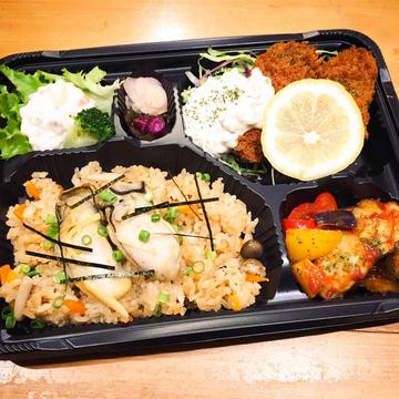 牡蠣づくし弁当