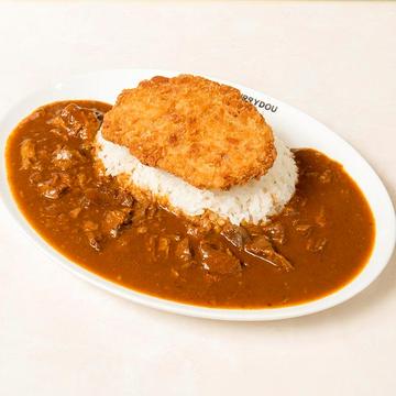 バッファローロースカツカレー