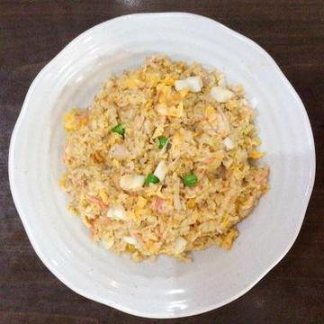 海鮮入りチャーハン