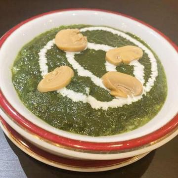 サグマッシュルームカレー Saag Mushroom Curry