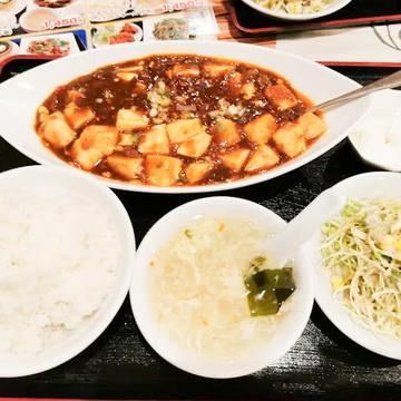 麻婆豆腐(ライス・スープ・サラダ・杏仁豆腐)