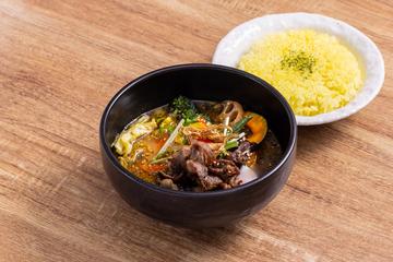温玉ラムベジ スープカレー Lamb ＆  egg Soup Curry