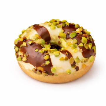 ピスタチオフィリング入り ピスタチオ＆チョコドーナツ
