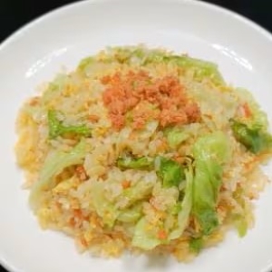 シャケレタスチャーハン
