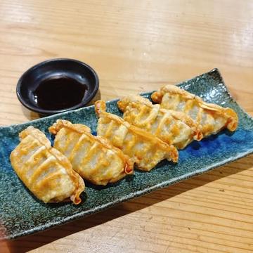 具だくさん 揚げ餃子 (5個)【酢醤油】