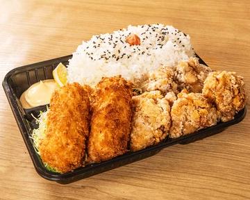 1キロからあげ＆カニグラタンコロッケ弁当【CGB】