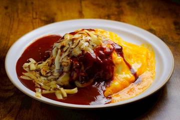 デミグラスチーズオムライスDemi-glace  Cheese Omelette Rice