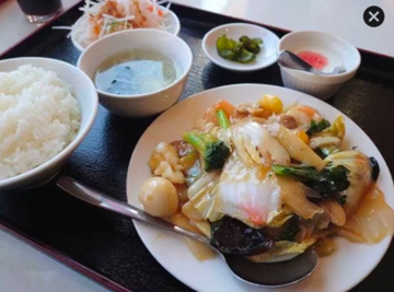 八宝菜 定食
