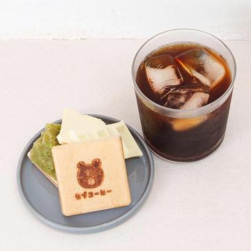 アイスコーヒー＆コグマのモナカ(ずんだ)