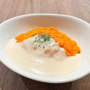 【ホワイトソース】バターオムライス