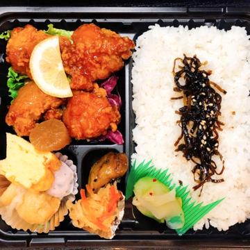 鷄唐揚げ甘酢あん弁当