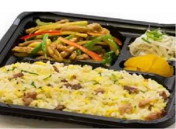 チンジャオ弁当(炒飯)