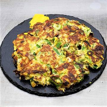 すじねぎ焼き(和牛すじ・九条ネギ使用のお好み焼き)