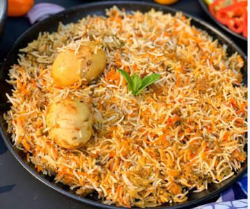 エッグビリヤニ egg biriyani