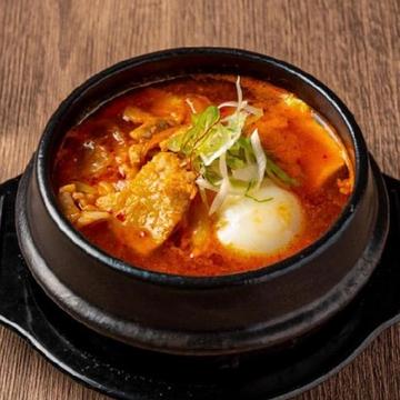 豚キムチドゥブ Pork Kimchi Sundubu