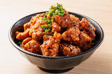 旨ダレ唐揚げ丼10個(ご飯大盛)