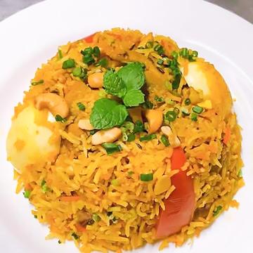 チキンビリヤニ Chicken biryani