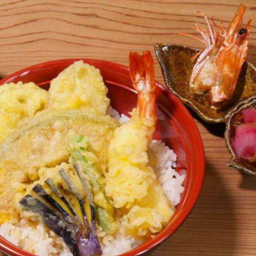 豪華大海老の天丼