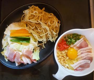 ランチタイム限定 【豚お好み焼き+豚焼きそば ランチセット】