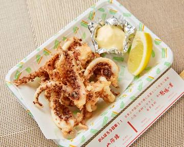 イカゲソの唐揚げ
