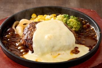 【おすすめ】濃厚チーズハンバーグプレート Cheese Hamburg Plate